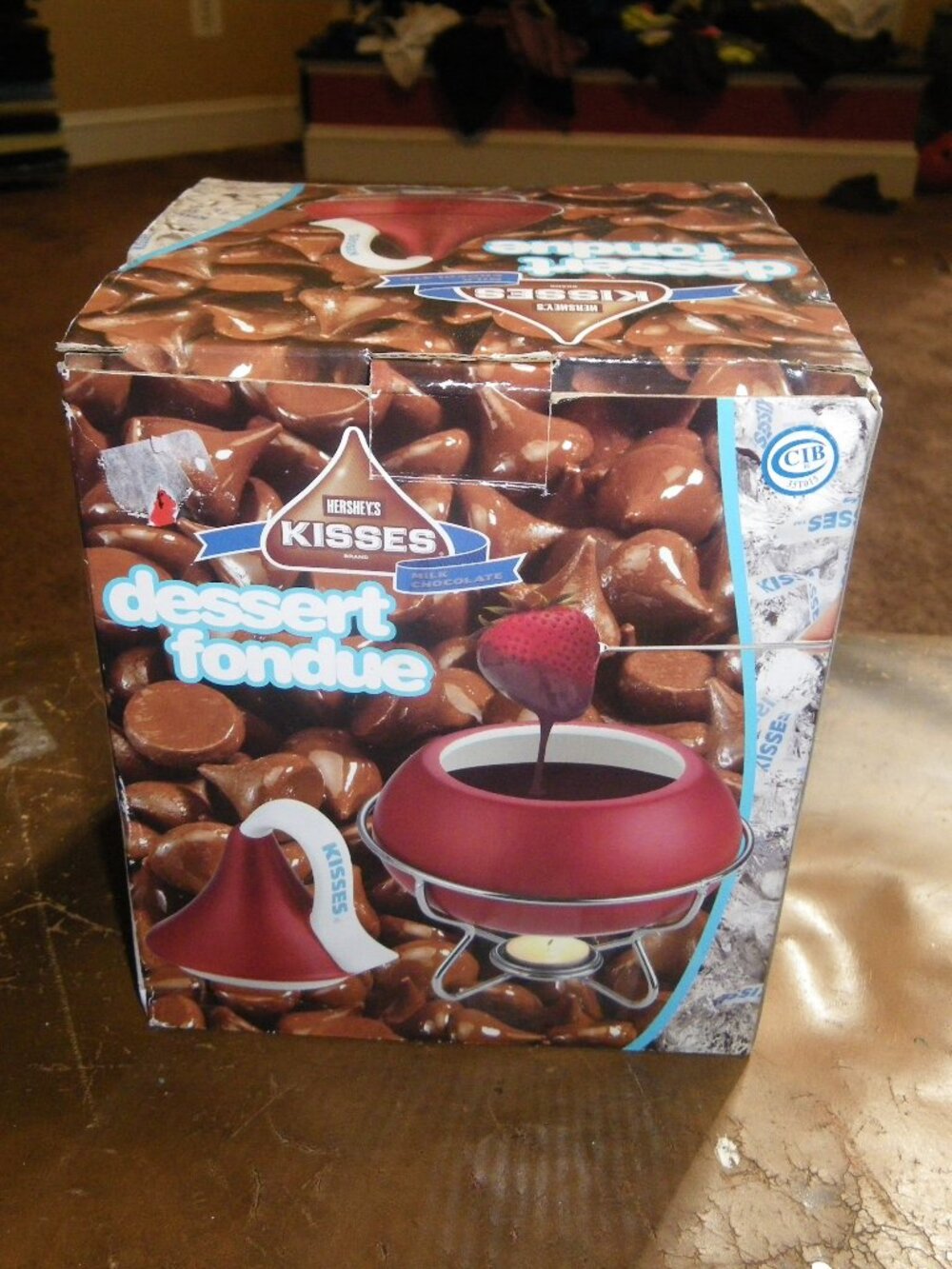 Vintage Hershey's Kisses Chocolate Dessert Fondue Set (2004) New In Box